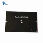 0.5W PET semi-flexible solar panel ZW-563855 Foldable Lightweight Mini Solar Panels 5.5V